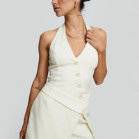 Elodia Playsuit Beige