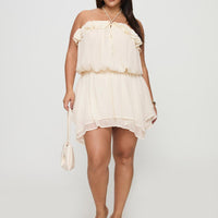 Soul Survivor Playsuit Cream Curve
