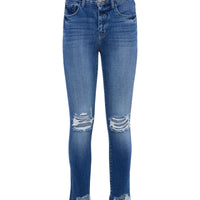 High Line Distressed Skinny Jean
