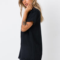 Vixen Romper Black