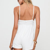 Chilled Out Romper White