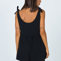 Tay Romper Black