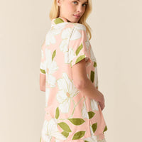 Maren Cloud Jersey PJ Set in Magnolia