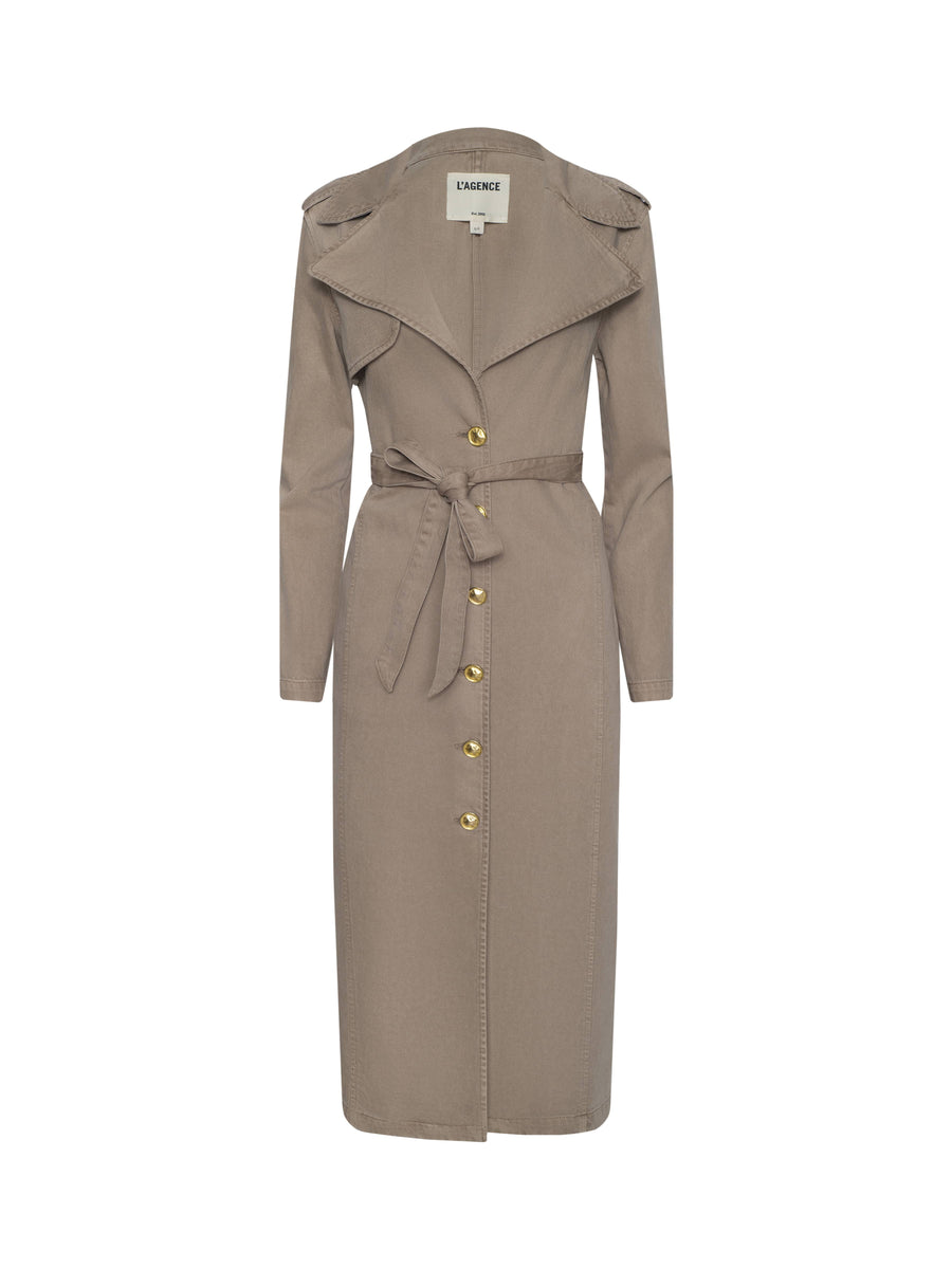 Zavia Denim Trench Coat