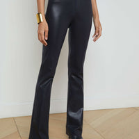 Ruth Coated Straight-Leg Jean