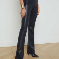 Ruth Coated Straight-Leg Jean