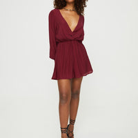 Moonscape Romper Burgundy