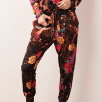 Shari Cloud Jersey PJ Set in Twilight Garden