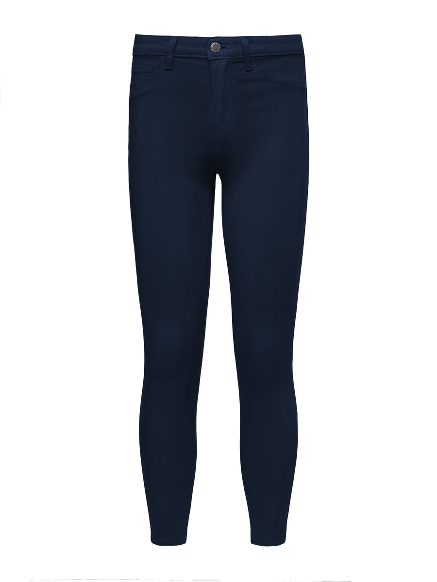 Margot Coated Cropped Skinny Jean
