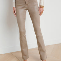 Selma Coated Bootcut Jean
