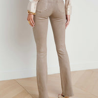Selma Coated Bootcut Jean