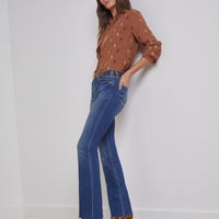 Sneeki Low-Rise Straight-Leg Jean