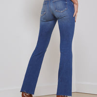 Sneeki Low-Rise Straight-Leg Jean