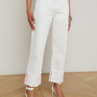 Leighton Cropped Cuffed Jean
