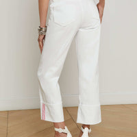 Leighton Cropped Cuffed Jean