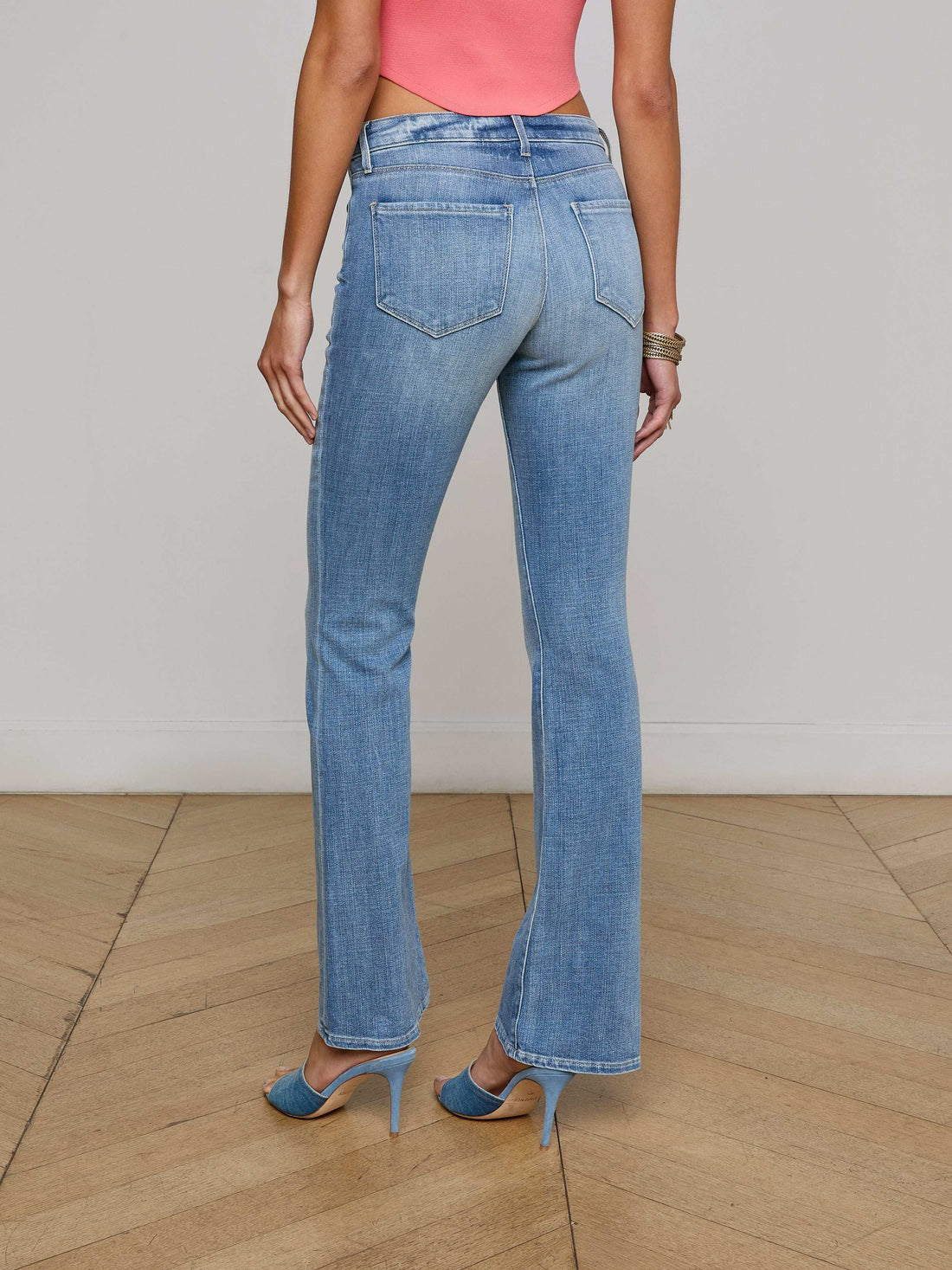 Cara Low-Rise Bootcut Jean