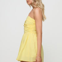 Salty Breeze Romper Lemon