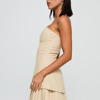 Believe My Mind Playsuit Beige