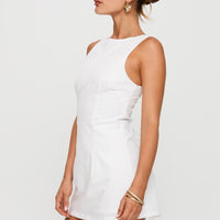 Yumiko Romper White Tall