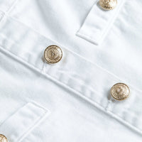 Kris Denim Mini Skirt