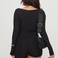 Sara Romper Black Petite