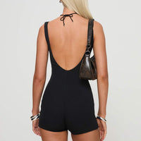 Ziti Romper Black