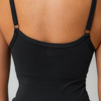 Go Getter Activewear Jumpsuit Black