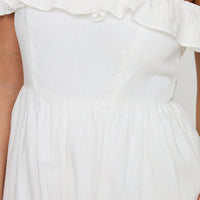 As I Am Romper White