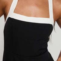 Masonne Romper Black / White