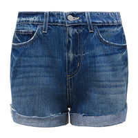 Jazzy Cuffed Denim Short